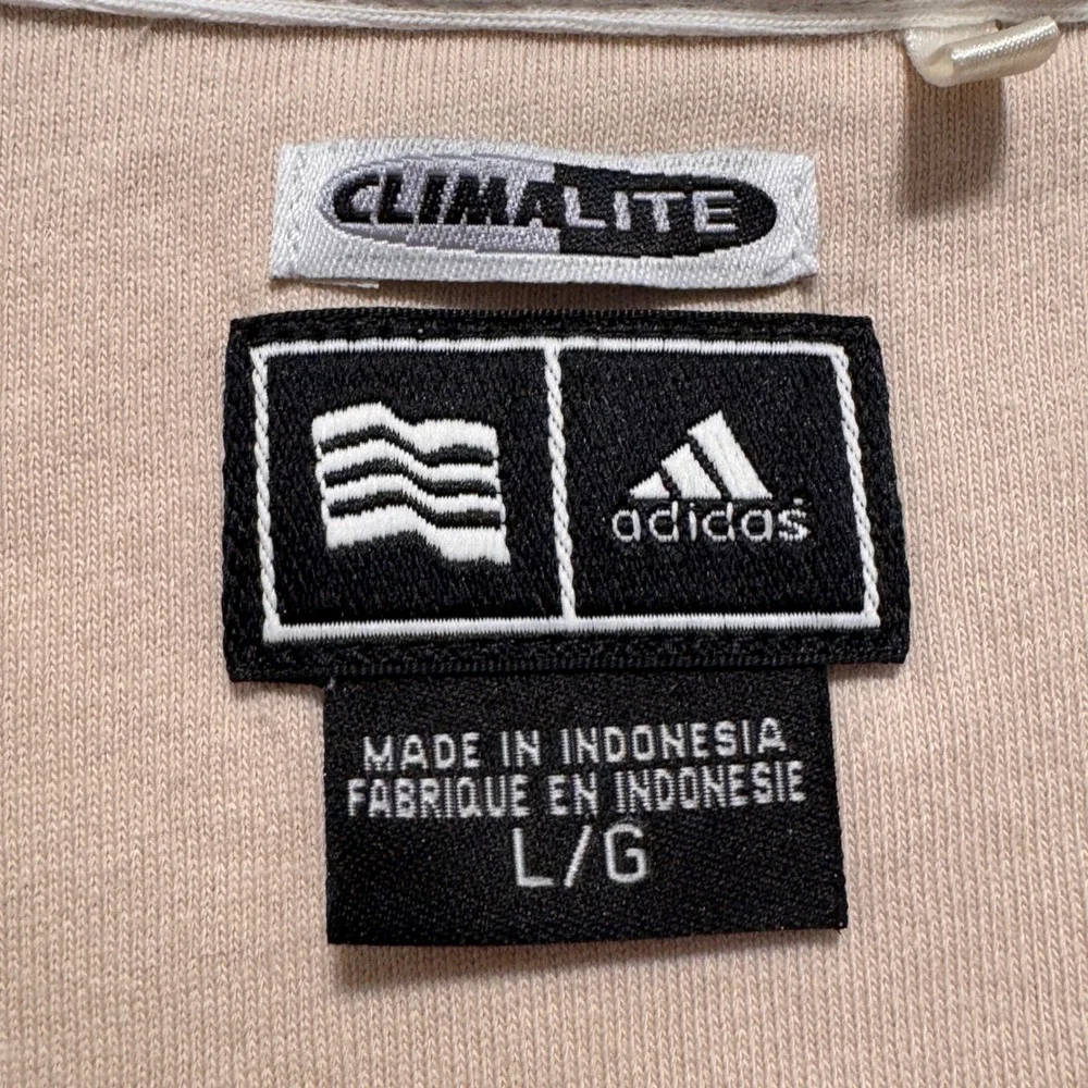 Adidas Climalite Volkswagen Polo Shirt Mens Tan Ribbed‎ Logo VW Credit Large